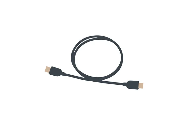 Hdmi Kabel Fast Connectivity Icon Lagerabbildung Das Symbol Ist Mit — Stockvektor