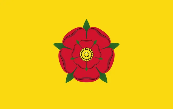 Lancashire County Nin Iyi Manzarası Ngiltere Bayrağı Büyük Britanya Birleşik — Stok fotoğraf