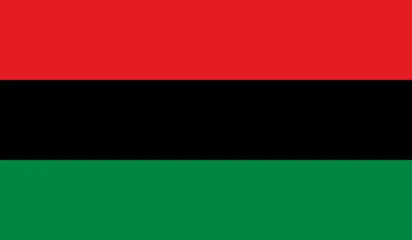 Panafrická Vlajka Měsíc Černé Historie Slaví Každoročně Únoru Usa Kanadě — Stock fotografie
