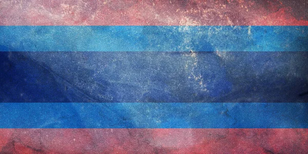 Kiwisex Eski Bayrağının Grunge Desenli Üst Görüntüsü Bayrak Direği Yok — Stok fotoğraf