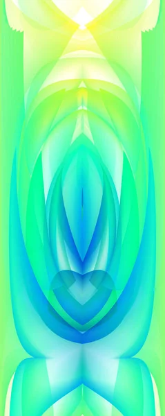 Abstract Colorfull Lines Shapes Imitating Female Vagina Visual Allegories Metaphors — Stock fotografie