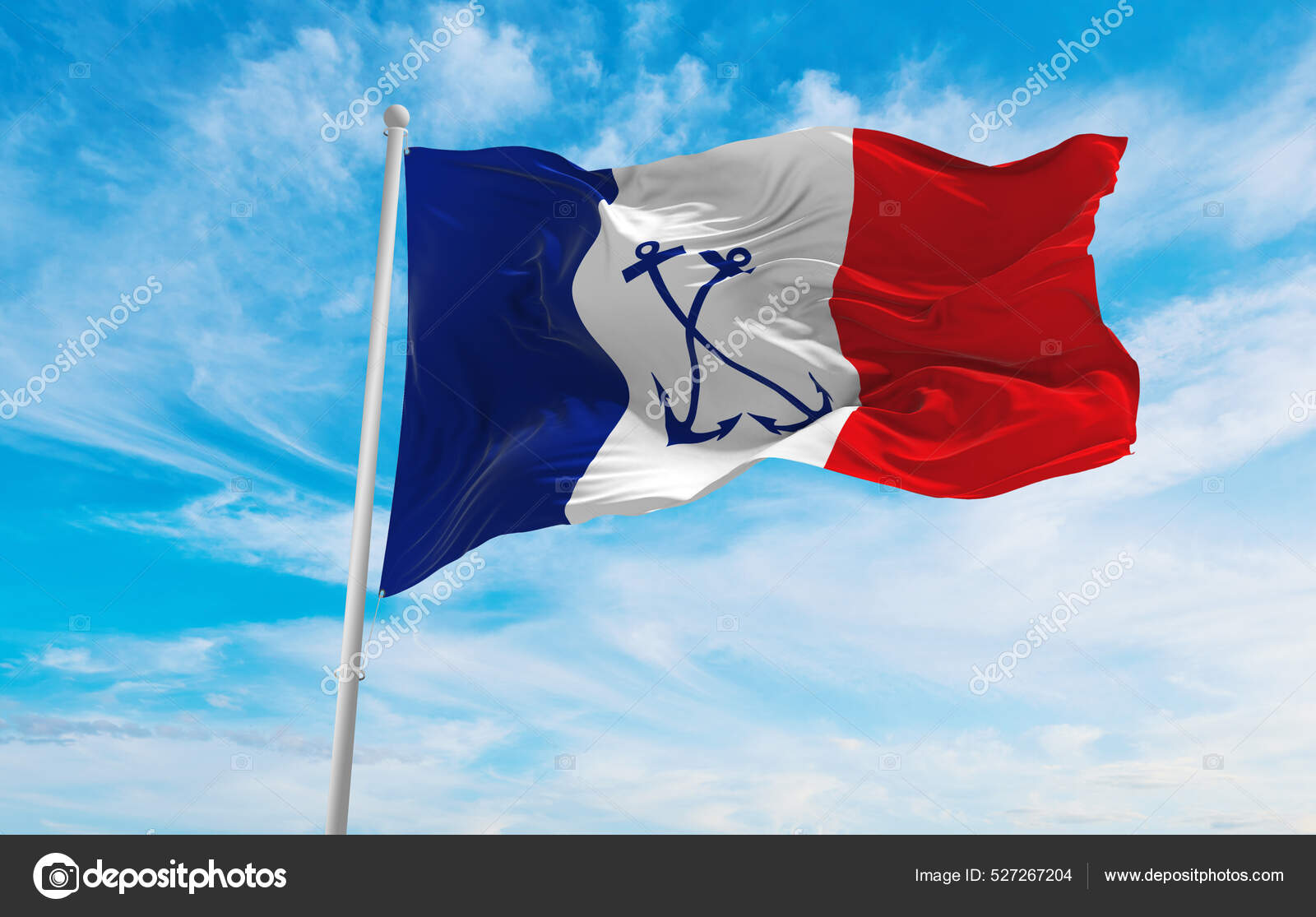 French Flag In The 1600s