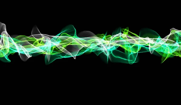 Soyut Parlayan Çizgiler Arkaplanı Dalgalı Neon Hat Yapısı Ses Dalgası — Stok fotoğraf