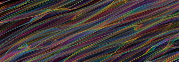 Papel Pintado Líneas Humo Abstracto Colorido Formas Creadas Con Líneas —  Fotos de Stock