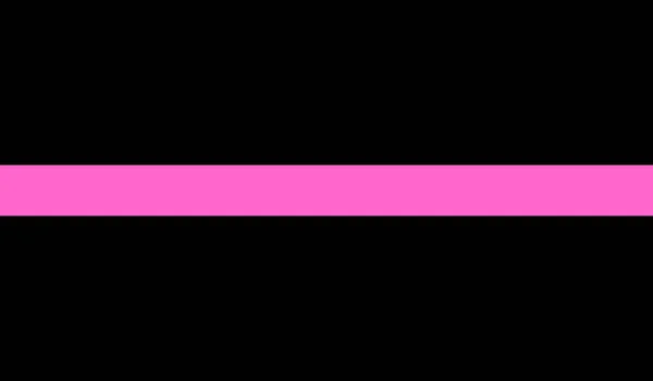 Draufsicht Auf Die Flagge Der Pink Line Kein Fahnenmast Flugzeugdesign — Stockfoto
