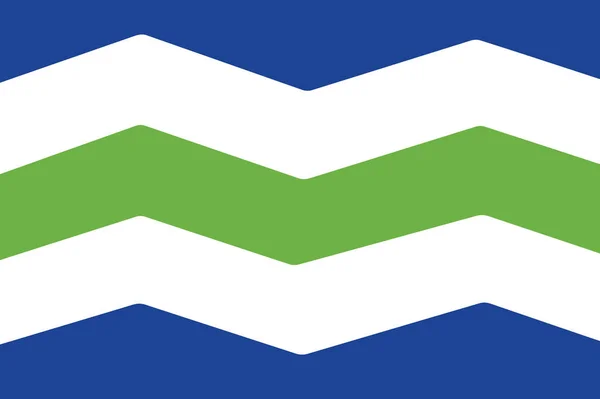 Ovanifrån Flaggan Burlington Vermont Obundna Stater Amerika Usa Resor Och — Stockfoto