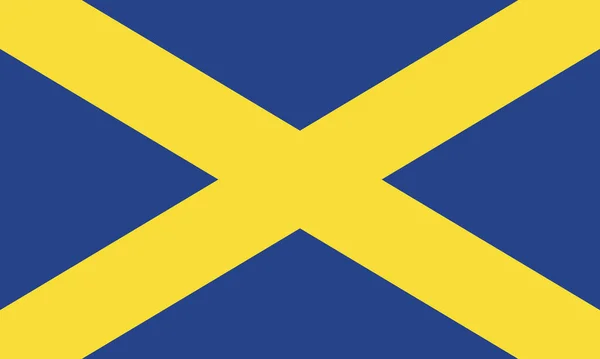 Top View Albans Flag Англійською Єднане Королівство Великої Британії Англія — стокове фото