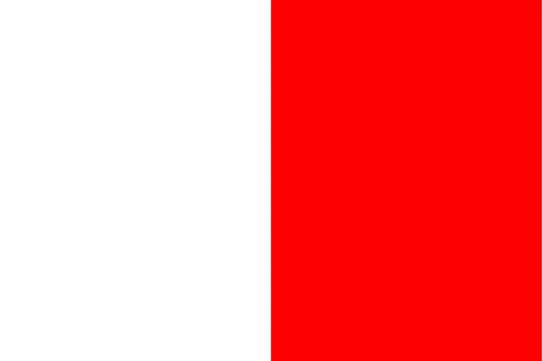 이탈리아 바리의 꼭대기 이탈리아 애국자 개념이죠 깃대는 비행기 플래그 — 스톡 사진