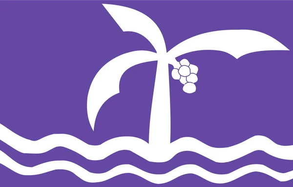 Vue Dessus Drapeau Macae Brésil Voyage Brésilien Concept Patriote Pas — Photo