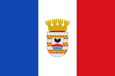 Collipulli, Şili bayrağının en üst görüntüsü. Şili seyahati ve vatanseverlik kavramı. Bayrak direği yok. Uçak tasarımı, tasarım. Bayrak arkaplanı