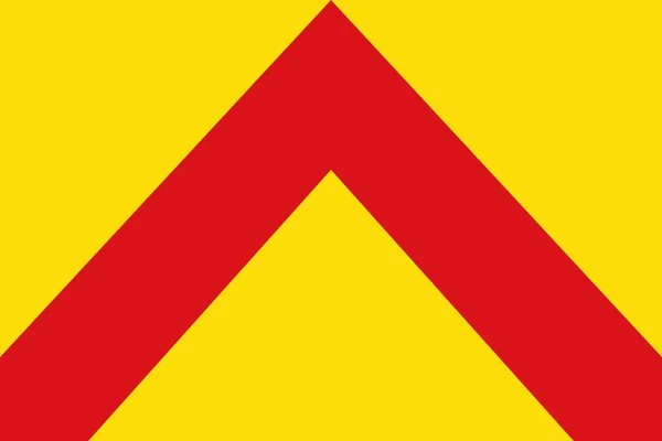 Pohled Vlajku Anhee Belgie Belgický Koncept Cestování Vlastenectví Žádný Stožár — Stock fotografie