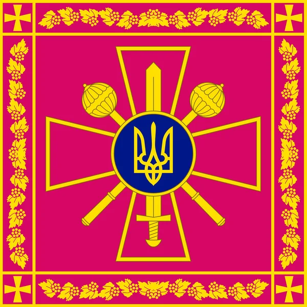 Ukrayna Savunma Bakanlığı 'nın en üst görüşü. Ukraynalı vatansever ve seyahat konsepti. Bayrak direği yok. Uçak tasarımı, tasarım. Bayrak arkaplanı