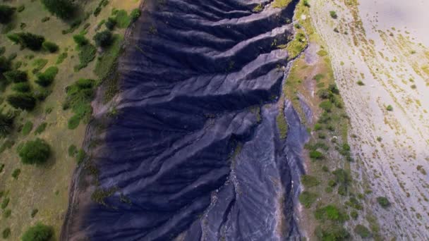 Geological Phenomenon Alps France Seen Sky — ストック動画