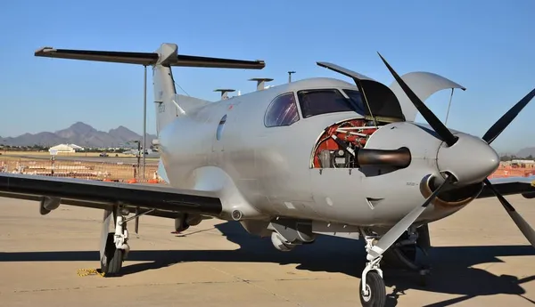 Tucson Eua Novembro 2021 Avião Vigilância Draco Forças Especiais Força — Fotografia de Stock