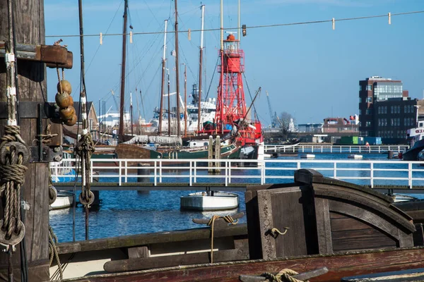 Den Helder, Niederlande, Maart 2022. Ehemalige Willemsoord-Werft im Hafen von Den Helder, Nordholland. — Stockfoto