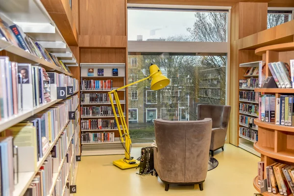 Den Helder Hollanda Nisan 2022 Den Helder Yenilenmiş Kütüphanesi Yüksek — Stok fotoğraf
