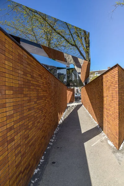 Amsterdam Netherlands April 2022 Holocaust Names Monument Amsterdam High Quality — Foto Stock