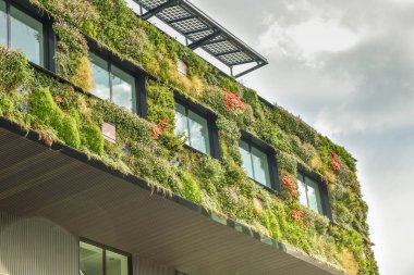 Almere, Hollanda, Mayıs 2022. Floriade Expo 2022, Almere 'deki aeres akademisi. Yüksek kalite fotoğraf