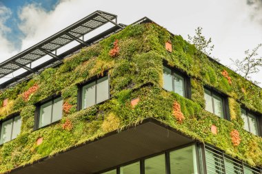 Almere, Netherlands, May 2022. The aeres academy at the Floriade Expo 2022 in Almere. High quality photo