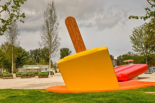 Almere Netherlands May 2022 Art Objects Floriade Expo 2022 Almere — Foto Stock