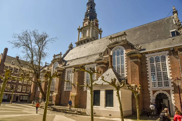 Amsterdam Holandia Maj 2022 Widok Zuiderkerk Amsterdamie Wysokiej Jakości Zdjęcie — Zdjęcie stockowe