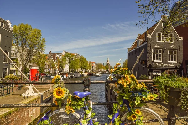 Άμστερνταμ Κάτω Χώρες Μάιος 2022 Άγιος Αντώνιος Κλειδώνει Και Ούντεσανς — Φωτογραφία Αρχείου