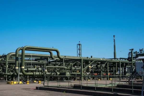 Den Helder Netherlands May 2022 Gas Installations Industrial Area Den — Stock Photo, Image