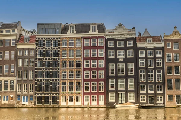 Άμστερνταμ Κάτω Χώρες Μάιος 2022 Χορευτικά Σπίτια Στο Ντάμρακ Στο — Φωτογραφία Αρχείου