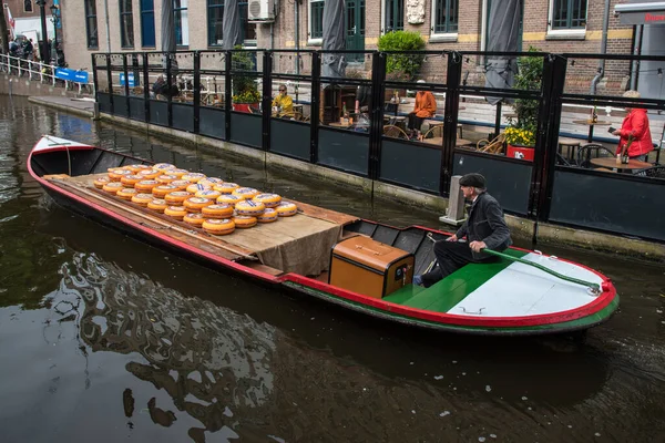 Alkmaar Nederland Mei 2022 Traditioneel Transport Water Van Kazen Van — Stockfoto