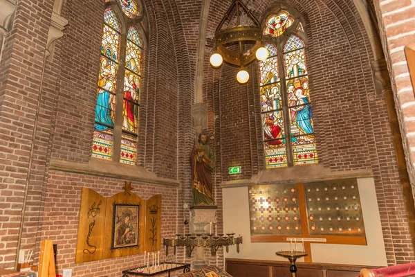 Алкмаар Нідерланди Травень 2022 Року Інтер Церкви Релігійними Артефактами Фотографія — стокове фото