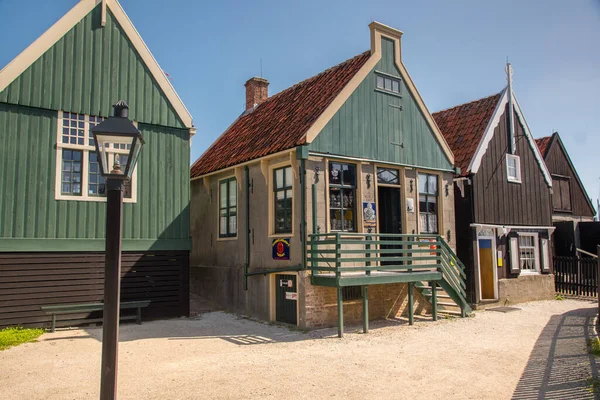 Enkhuizen Holanda Junio 2022 Las Antiguas Cabañas Pescadores Museo Zuiderzee — Foto de Stock