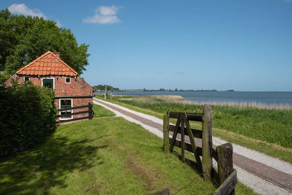 Enkhuizen Holandia Czerwiec 2022 Domki Rybackie Zabytkowe Uliczki Muzeum Zuiderzee — Zdjęcie stockowe