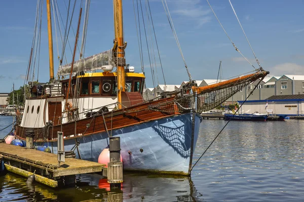 Den Helder Netherlands July 2022 Old Fishing Trawler Port Den — Stockfoto