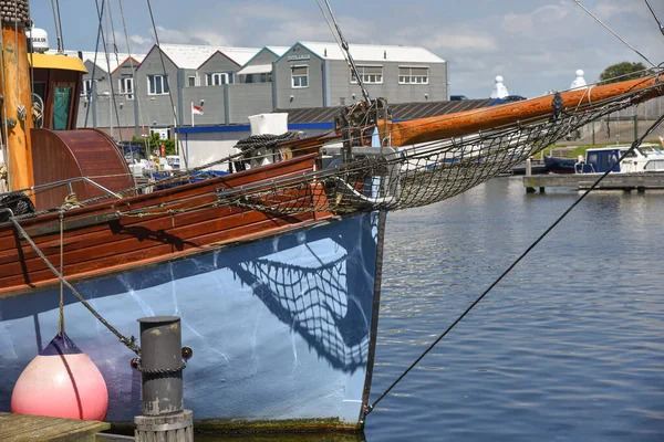 Den Helder Países Bajos Julio 2022 Viejo Arrastrero Pesca Puerto — Foto de Stock