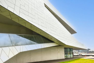 Amsterdam, Hollanda. Temmuz 2022. Amsterdam 'daki göz müzesinin detayları. Yüksek kalite fotoğraf