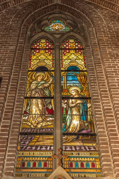 Алкмаар Нідерланди Травень 2022 Року Інтер Церкви Релігійними Артефактами Фотографія — стокове фото