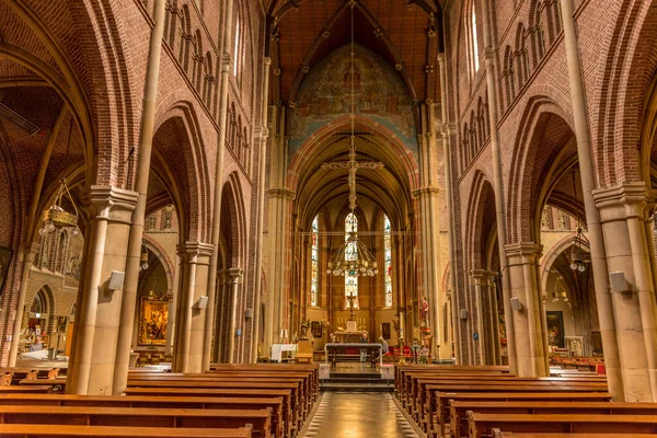 Alkmaar Niederlande Mai 2022 Das Innere Einer Kirche Mit Religiösen — Stockfoto