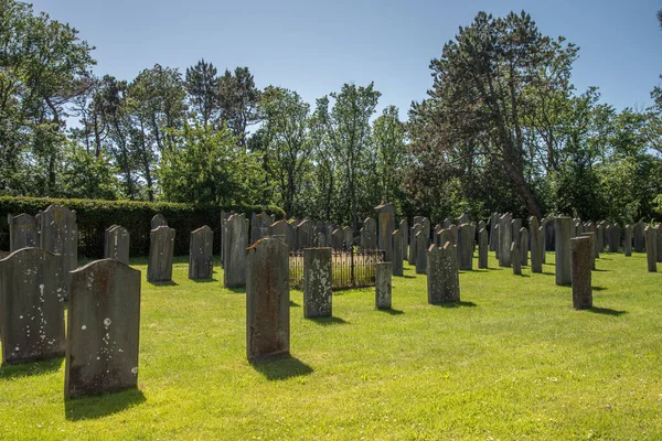 Den Helder Netherlands June 2022 Old Dilapidated Graves Jewish Cemetery — Stock Photo, Image