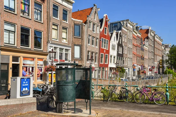 Άμστερνταμ Ολλανδία Αύγουστος 2022 Ένα Αυθεντικό Δημόσιο Ουρητήριο Στο Γουάγκπλεϊν — Φωτογραφία Αρχείου