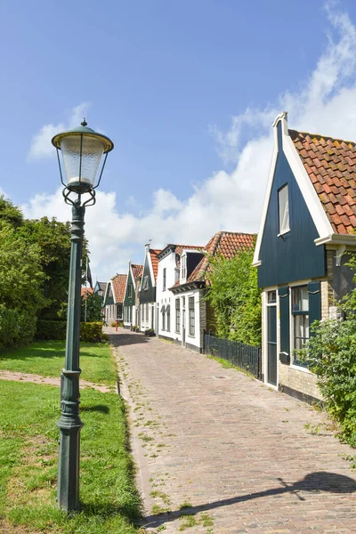 Oudeschild Netherlands August 2022 Fishermen Cottages Oudeschild Village Island Texel — ストック写真