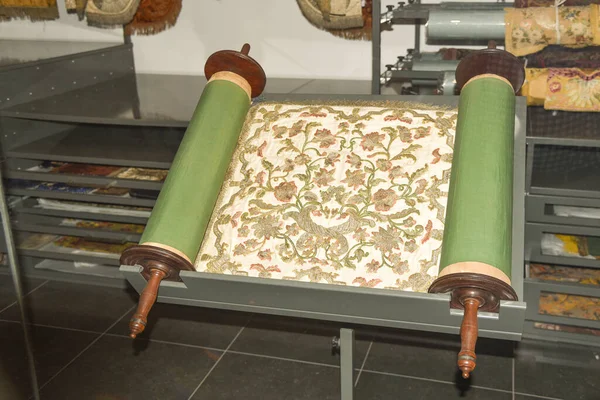 Amsterdam, Netherlands. August 2022. The Torah rolls in the Portuguese Synagogue in Amsterdam. High quality photo