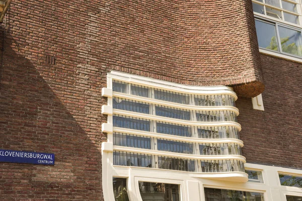 Amsterdam Netherlands June 2022 View Facades Characteristic Brick Building Residential — ストック写真