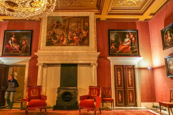 Amsterdam Netherlands September 2022 Interior Various Royal Chambers Royal Palace — Stock Photo, Image