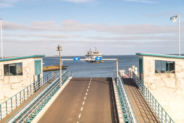 Den Helder Niederlande Oktober 2022 Warten Auf Die Fähre Nach — Stockfoto