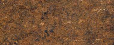 Panoramik grunge paslı metal doku, pas ve oksitlenmiş metal arka plan. Eski demir ağ pankartı.