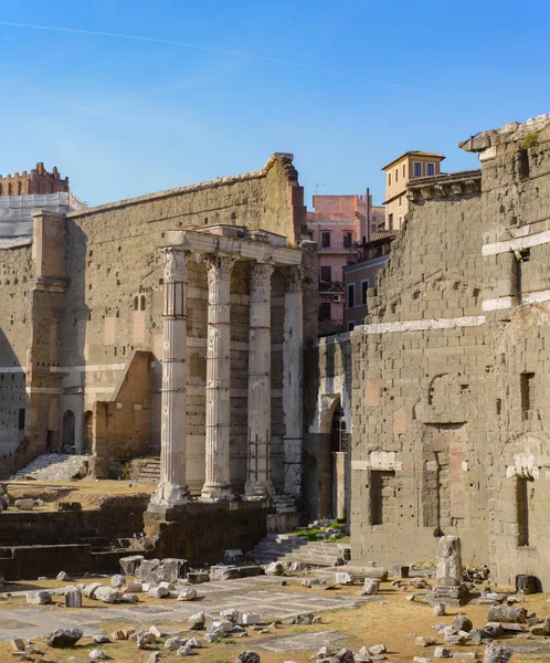 Antico Foro Augusto Piazza Imperiale Roma — Foto Stock