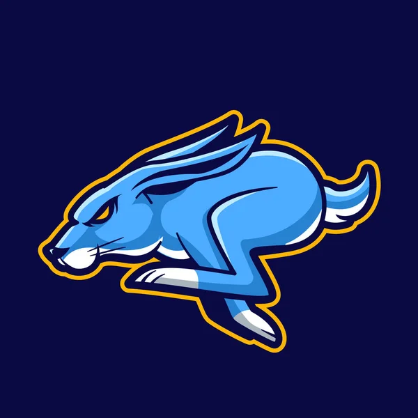 Tavşanlar maskot logosu çizimi yapar