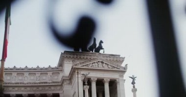 Roma 'nın manzarası ve manzaraları: Vittoriano.