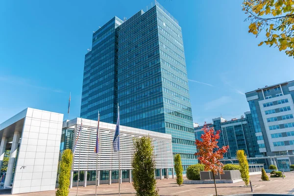 Banja Luka Bosnia Herzegovina Octubre Edificio Histórico Oficina Del Primer Imagen De Stock