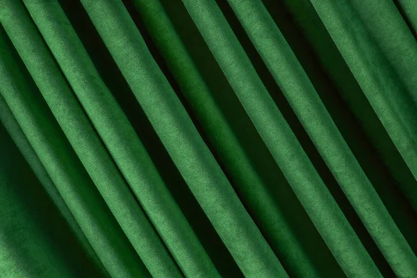 Tessuto Astratto Verde Tenda Texture Tessile — Foto Stock